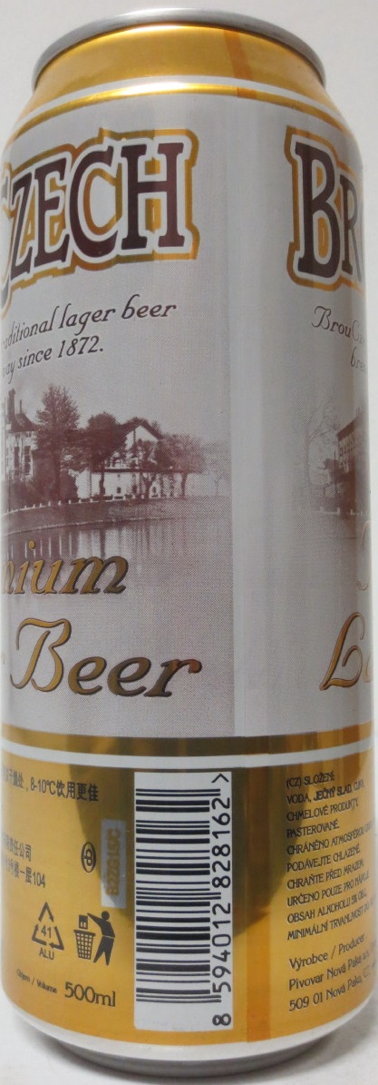 BROUCZECH Premium Lager Beer (B/O) č.2
