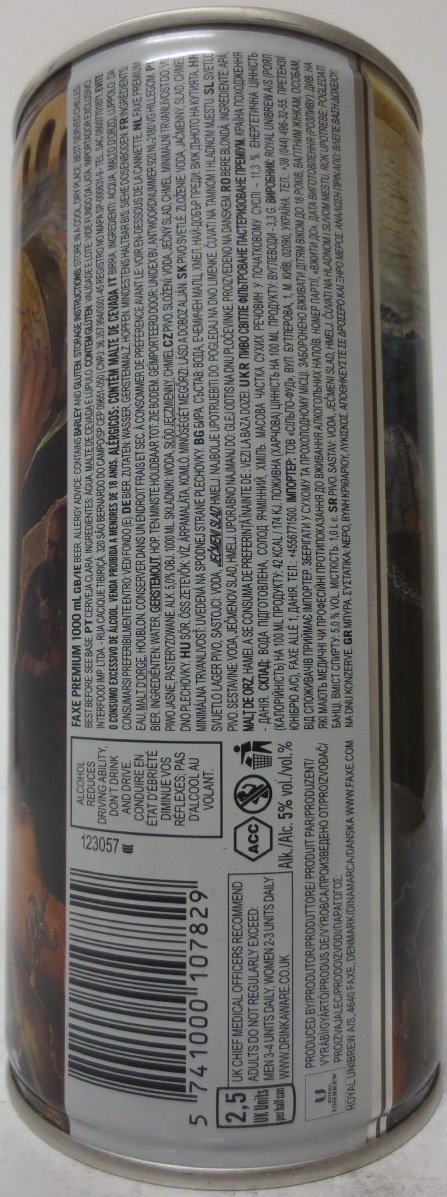 FAXE PREMIUM COLLECTORS ITEM (100cl) (B/O) Nr.2