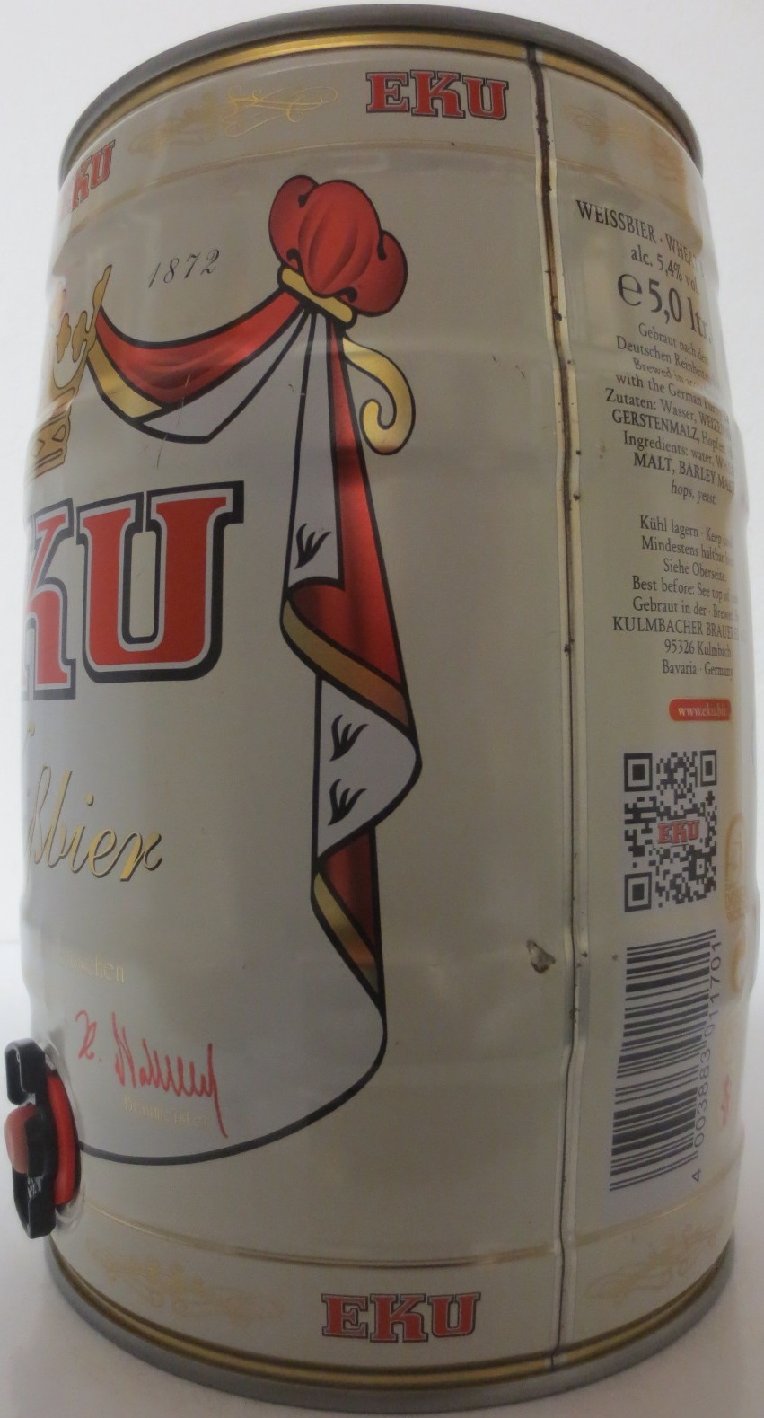 EKU Weißbier (5L) Nr.1