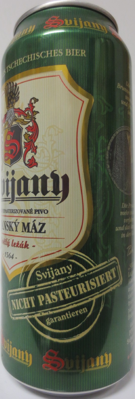 Svijany SVIJANSKÝ MÁZ - Světlý ležák - (50cl) (B/O) č.3