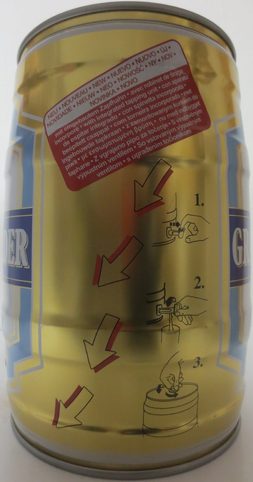GRAFENWALDER HEFE WEISSBIER (5l) Nr.1 