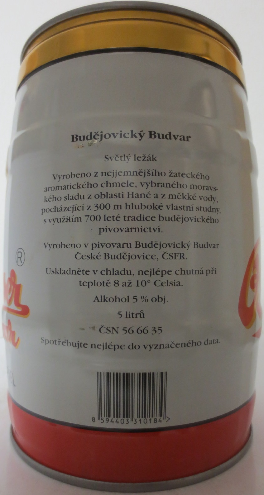 Budweiser Budvar BIER OHNE BEISPIEL (ČSSR) č.2 