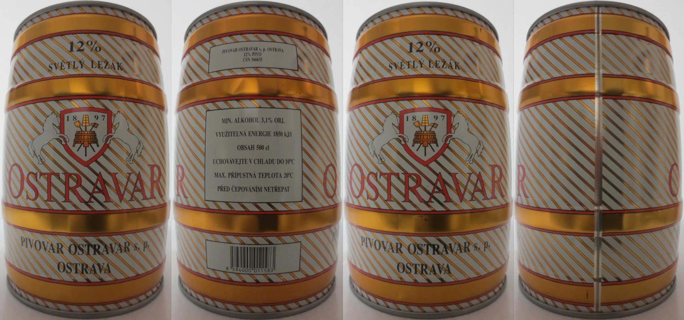 OSTRAVAR PIVOVAR OSTRAVAR s.p. OSTRAVA (5L) č.1