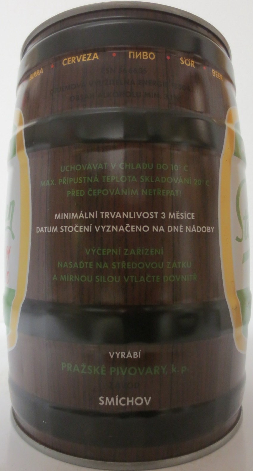 Staropramen 12% exportní ležák č.2