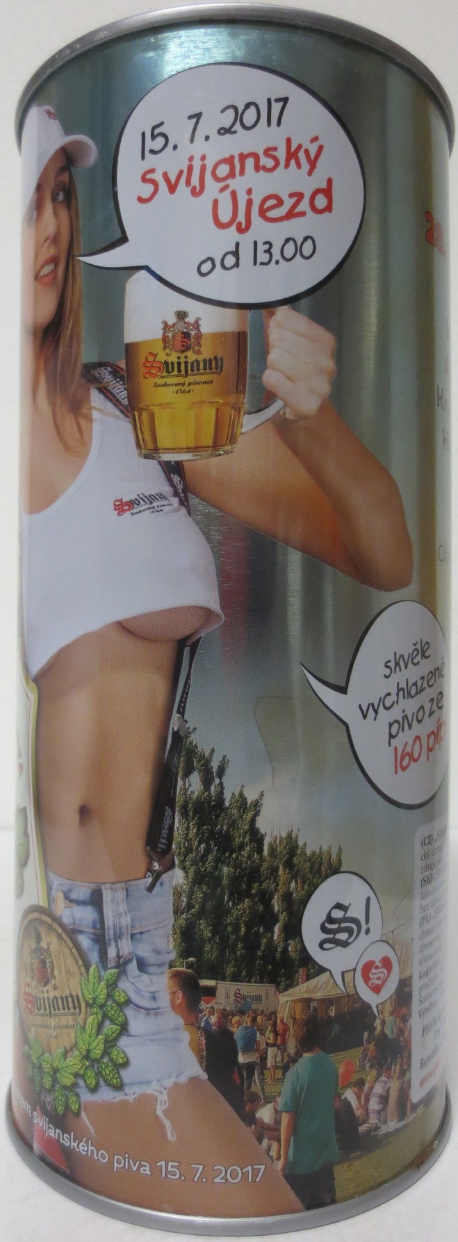 Svijany SVIJANSKÝ MÁZ 28. SLAVNOSTI SVIJANSKÉHO PIVA 15.7.2017 (200cl) č.1 