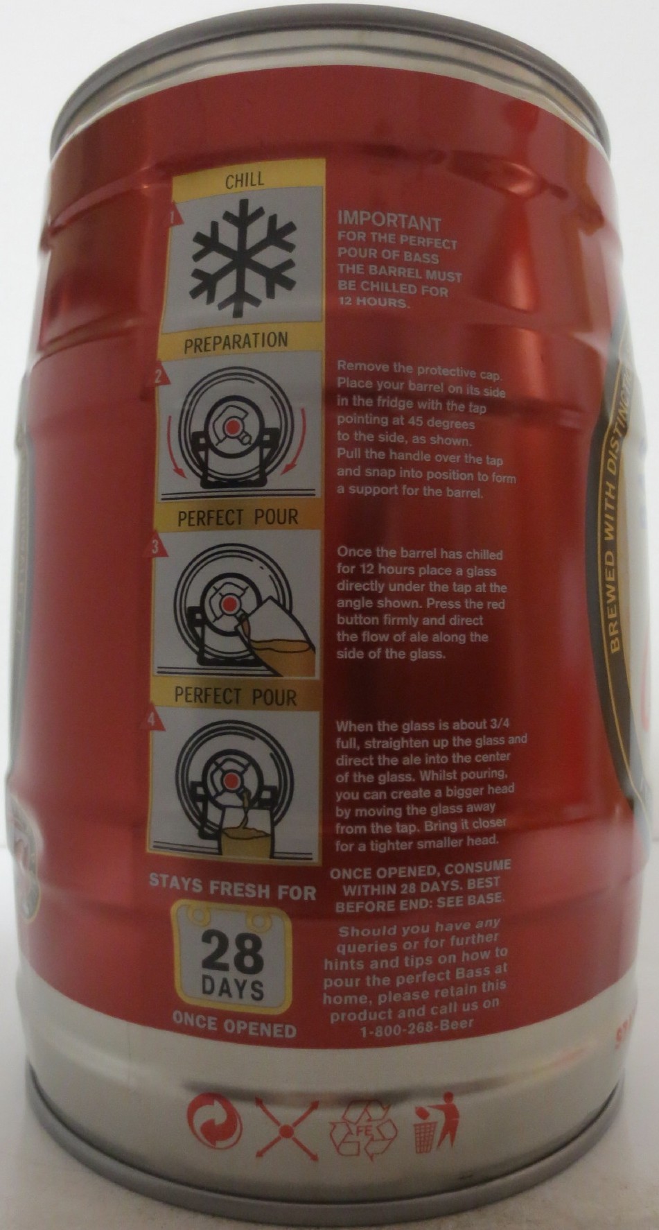 BASS & CO´S PALE ALE BASS (5L) Nr.1