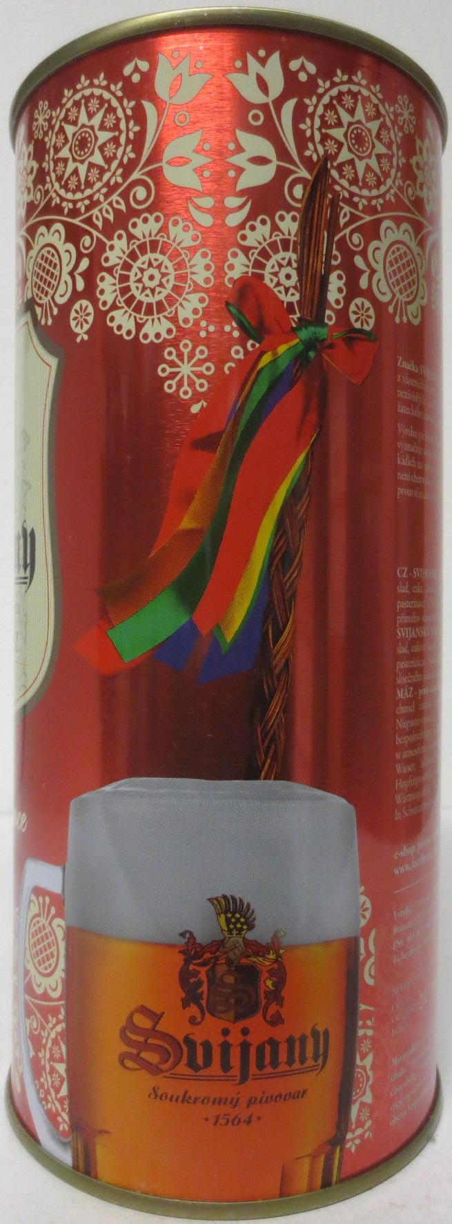 Svijany SVIJANSKÝ MÁZ Veselé Velikonoce (200cl) červené