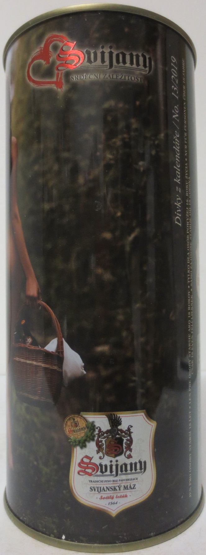 Svijany SVIJANSKÝ MÁZ dívky z kalendáře /No. 13/2019 (200cl)