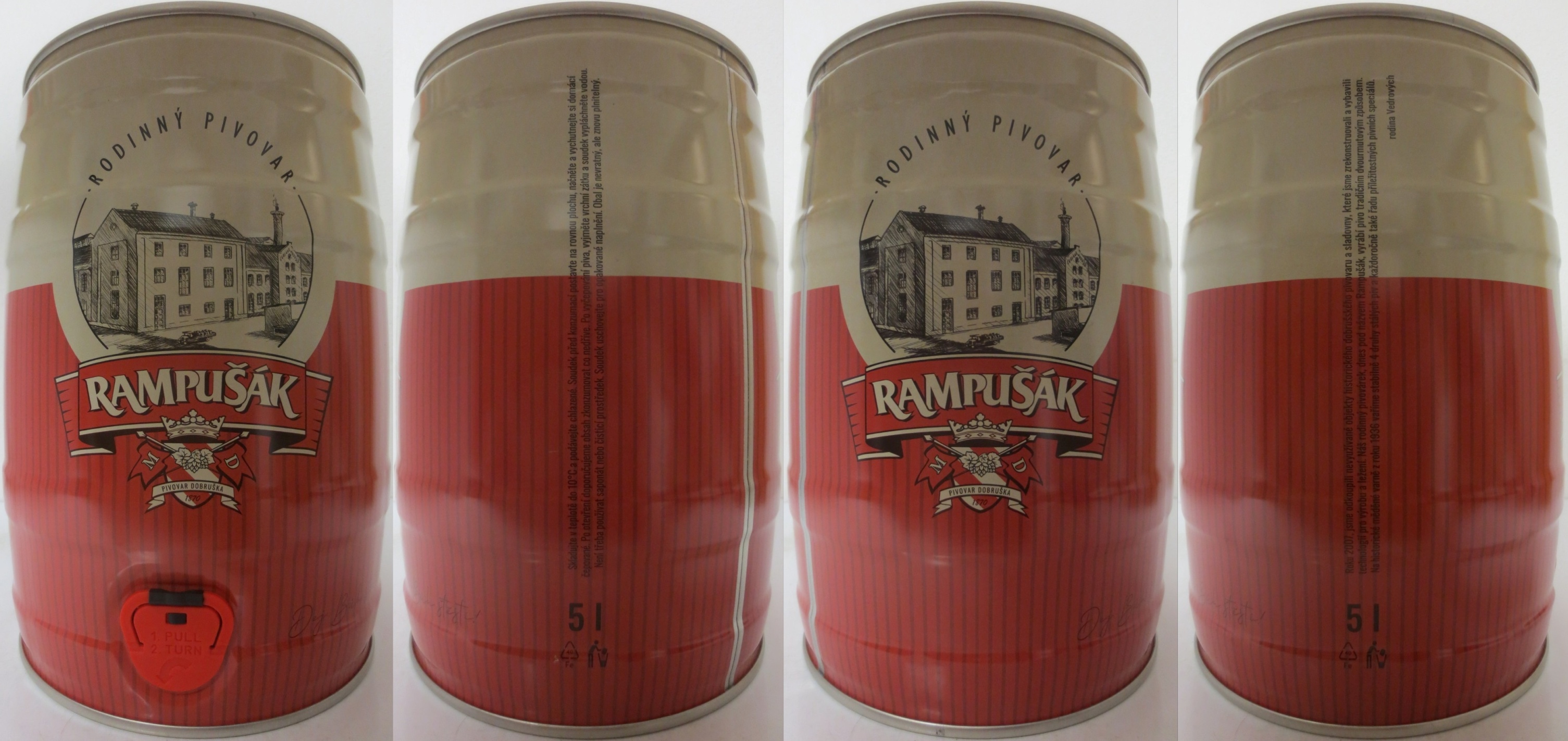 RODINNÝ PIVOVAR RAMPUŠÁK (5L) č.1 