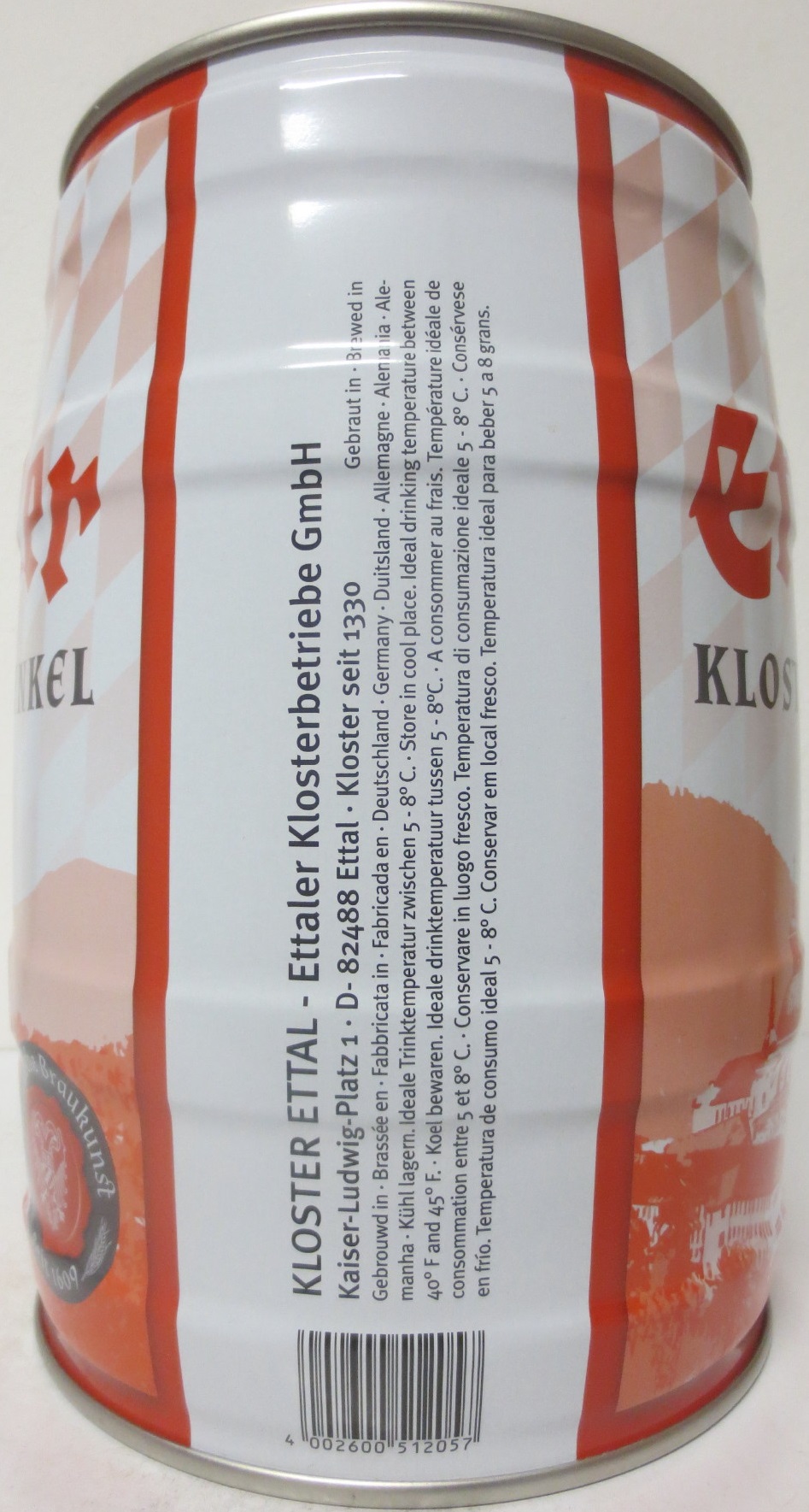 Ettaler KLOSTER-DUNKEL (5L) Nr.1