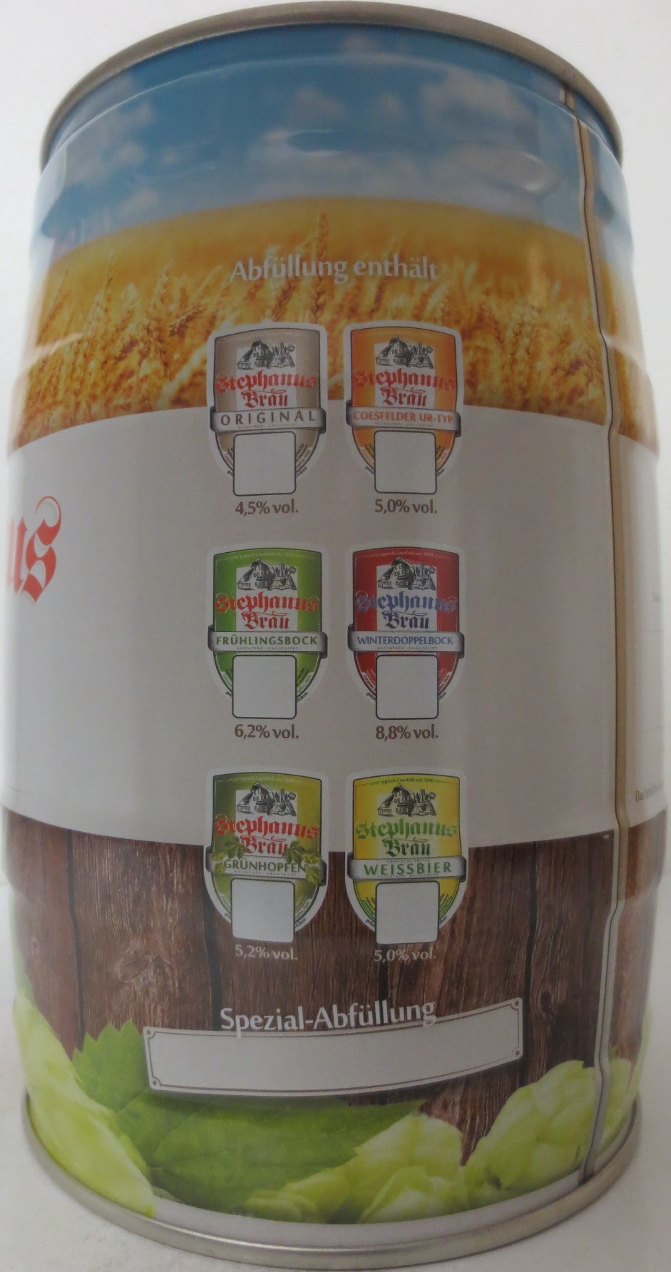 Stephanus Bräu NATURTRÜB-UNFILTERED (5L) Nr.1