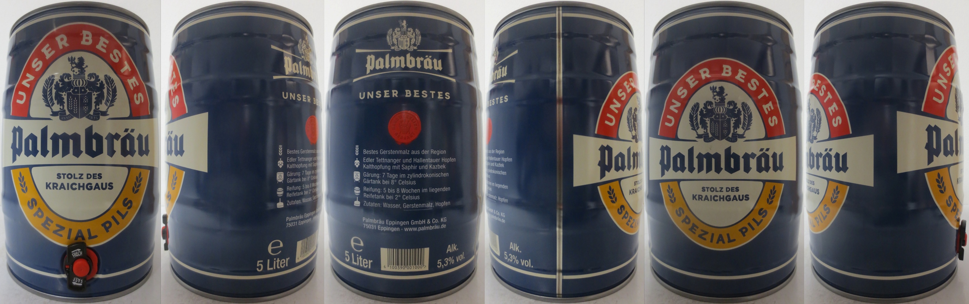Palmbräu SPEZIAL PILS (5L) Nr.1 