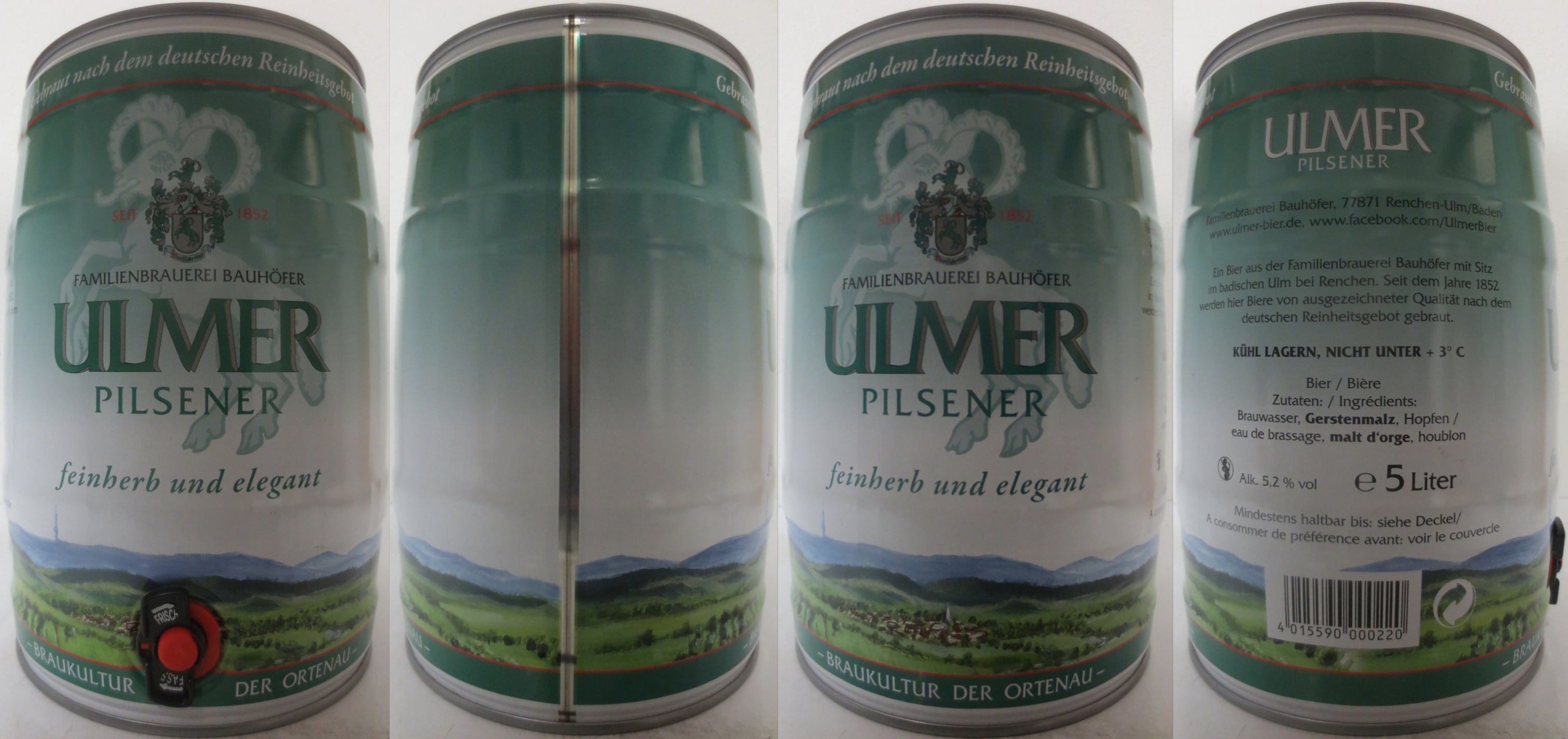 ULMER PILSENER feinherb und elegant (5L) Nr.1 