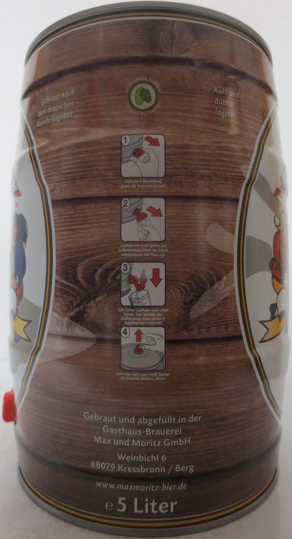 MAX & MORITZ GASTHAUS-BRAUEREI (5L) Nr.2 