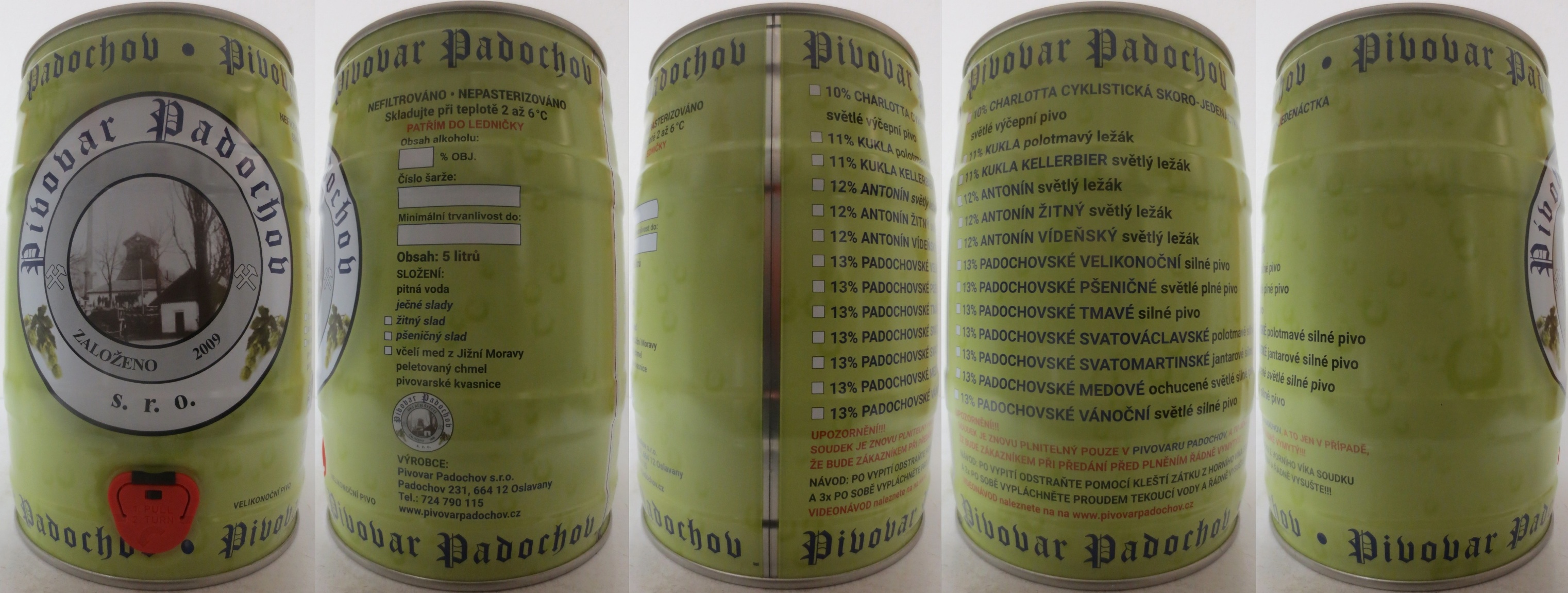 Pivovar Padochov s.r.o. (5L) č.3 