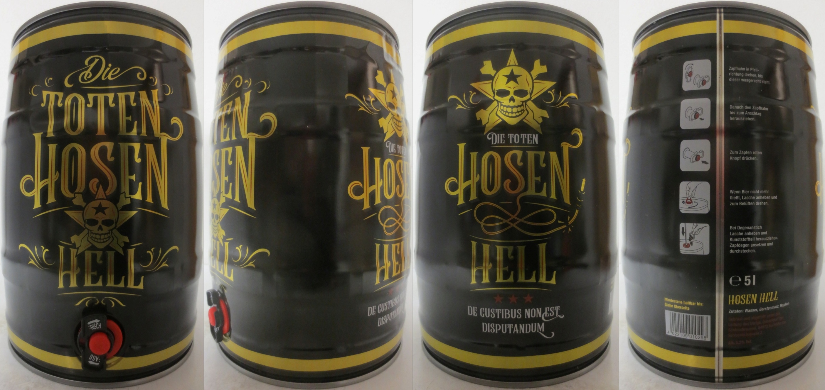 Die TOTEN HOSEN HELL (5L) Nr.1
