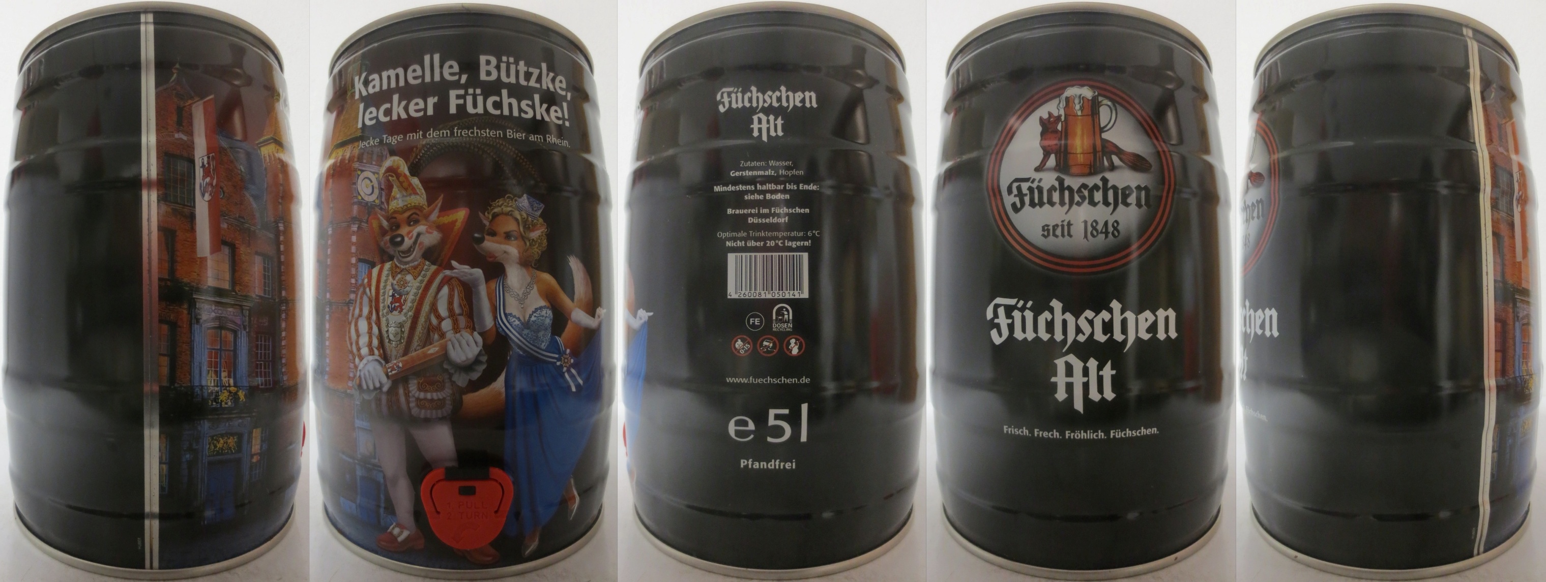 Füchschen Alt Kamelle, Bützke, lecker, Füchsche! (5L) Nr.1