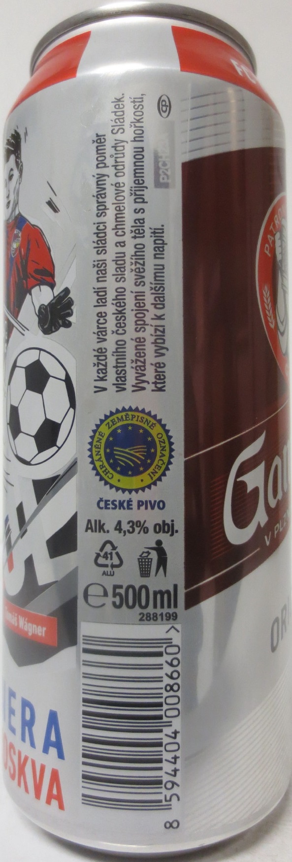 Gambrinus FC VIKTORIA PLZEŇ Tomáš Wágner (50cl) (B/O)
