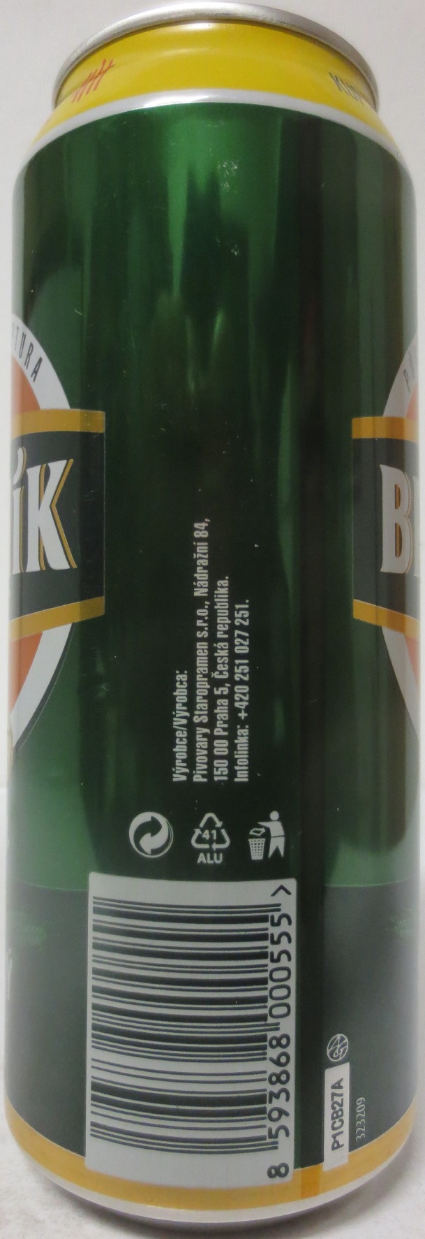 BRANÍK Alk. 4,1% obj. SVĚTLÝ SOUTĚŽ 2021 (CZ) (50cl) (B/O) č.1