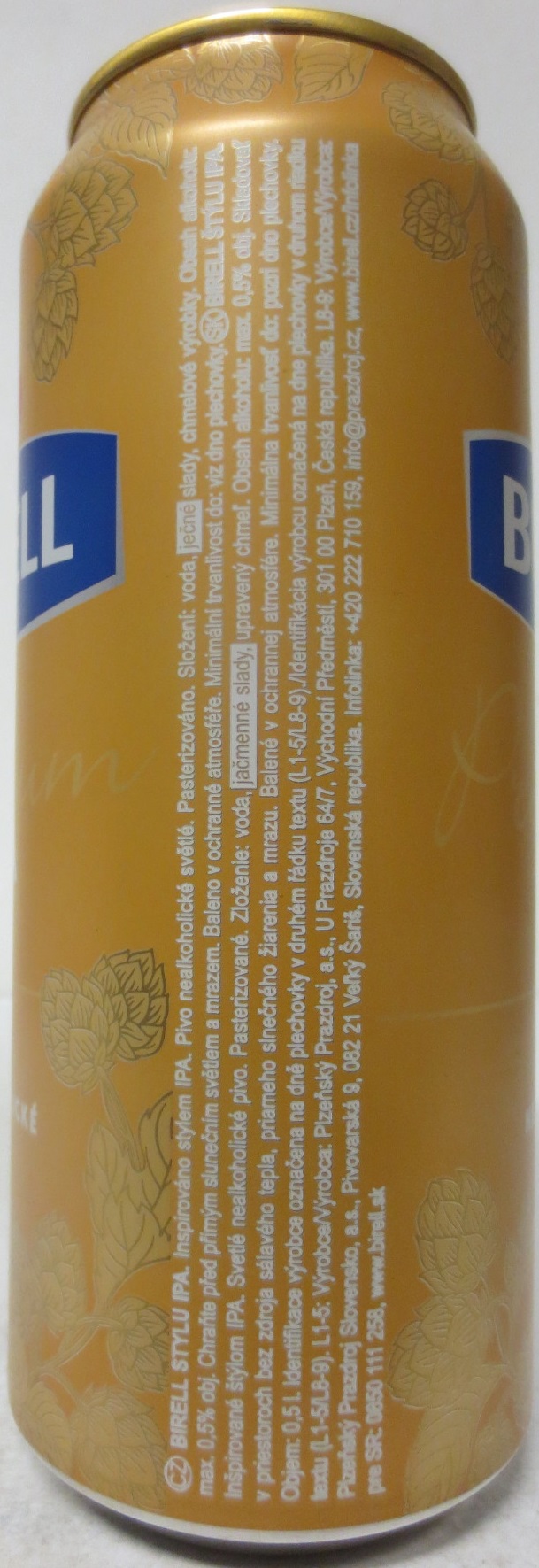 BIRELL STYLU IPA NEALKOHOLICKÉ PIVO (50cl) (B/O) č.1