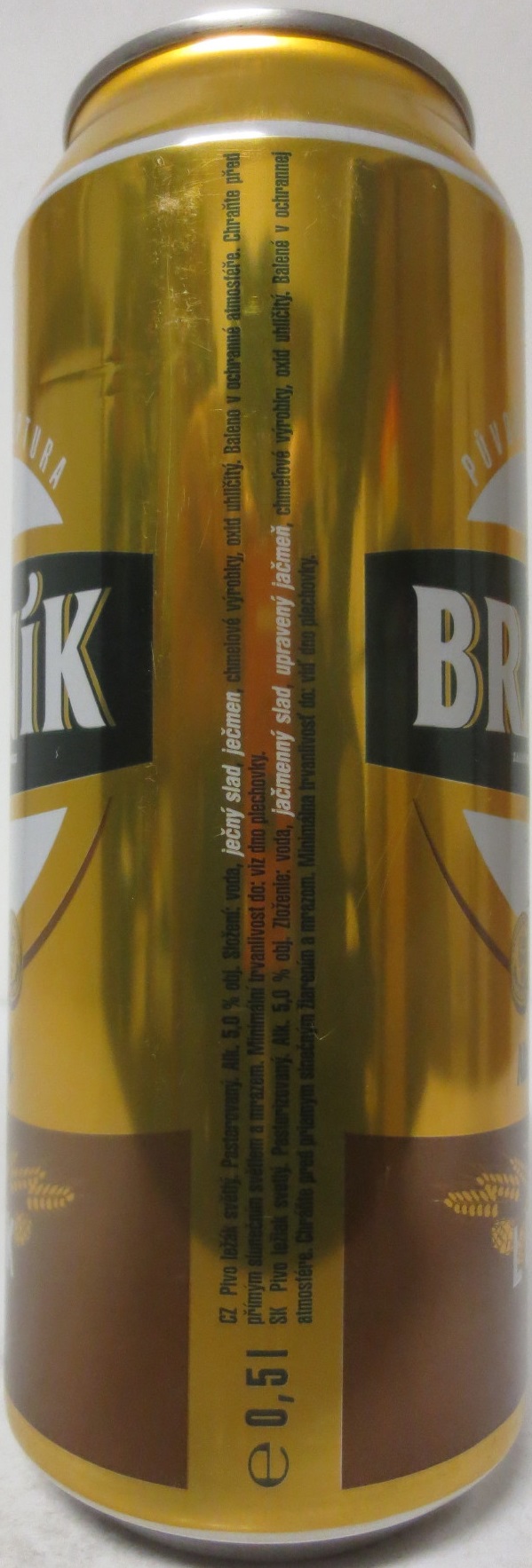 BRANÍK Alk. 5,0% obj. LEŽÁK (CZ) (50cl) (B/O) č.2 