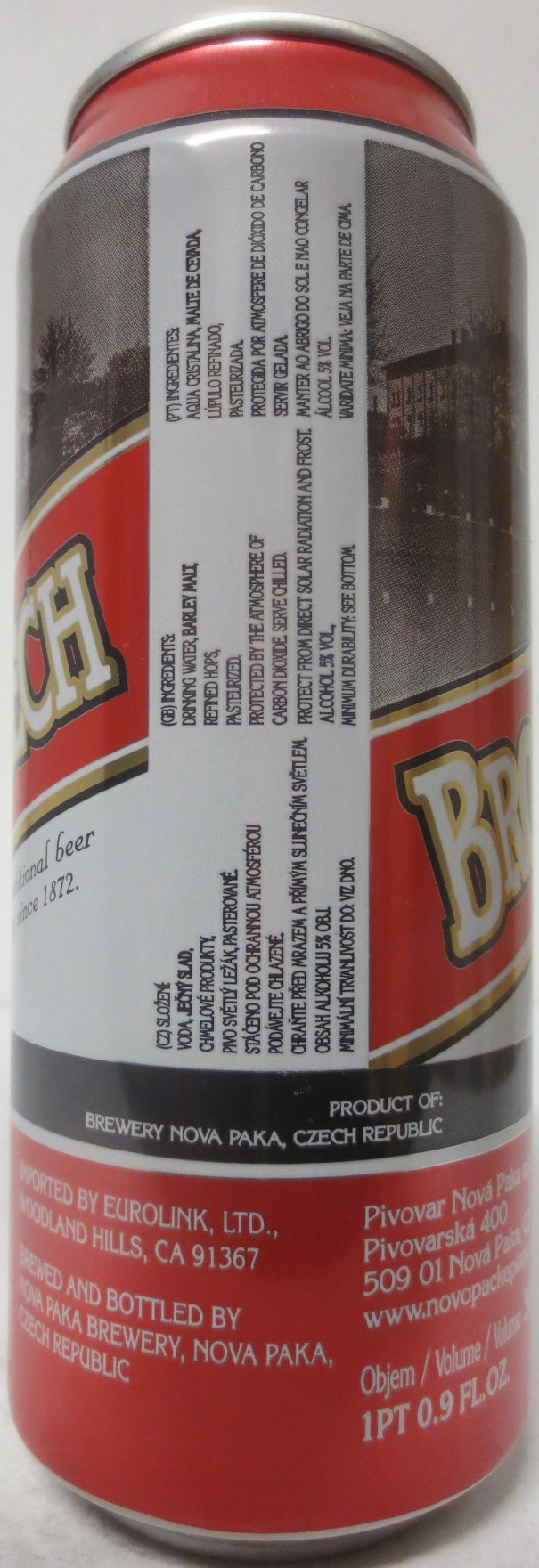 BROUCZECH LAGER (50cl) (B/O) č.2 