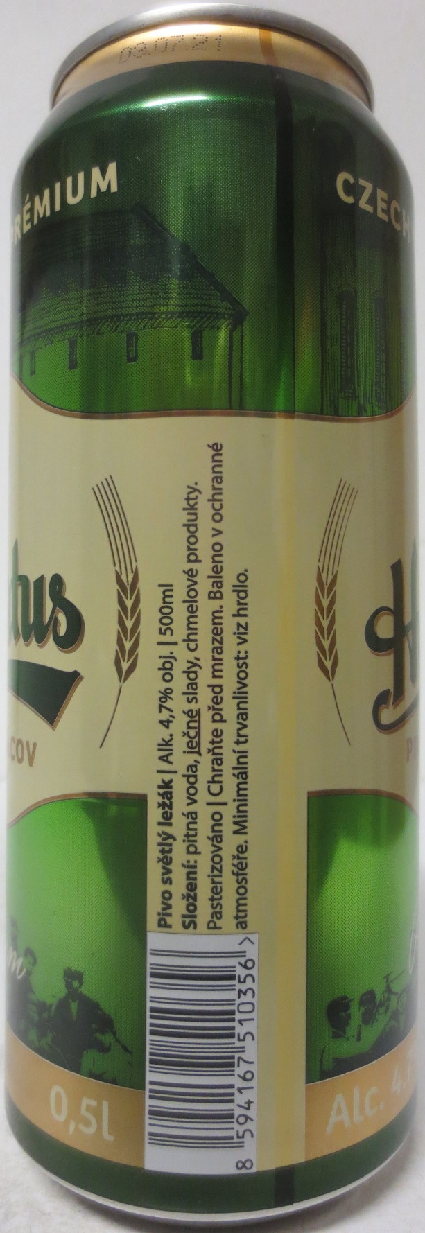 Hubertus PIVOVAR KÁCOV 1457 Premium (50cl) (B/O) č.2