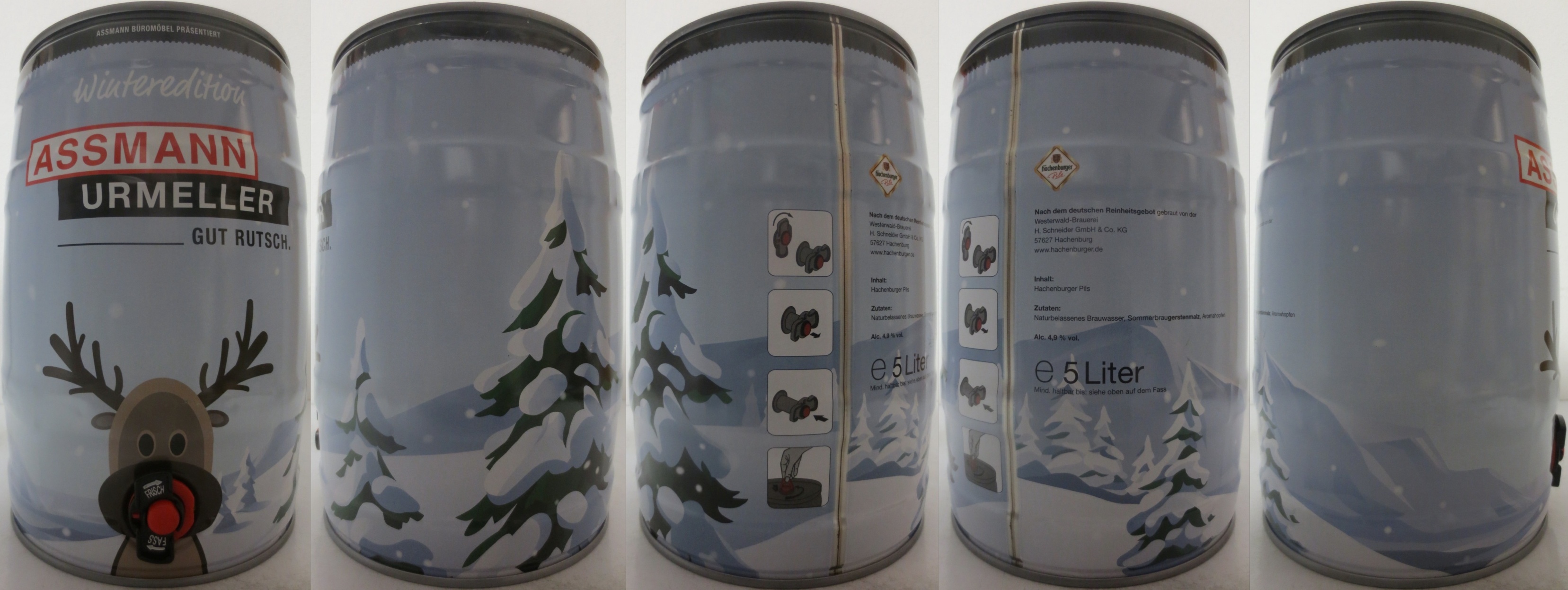 ASSMANN URMELLER GUT RUTSCH. Winteredition (5L) Nr.1