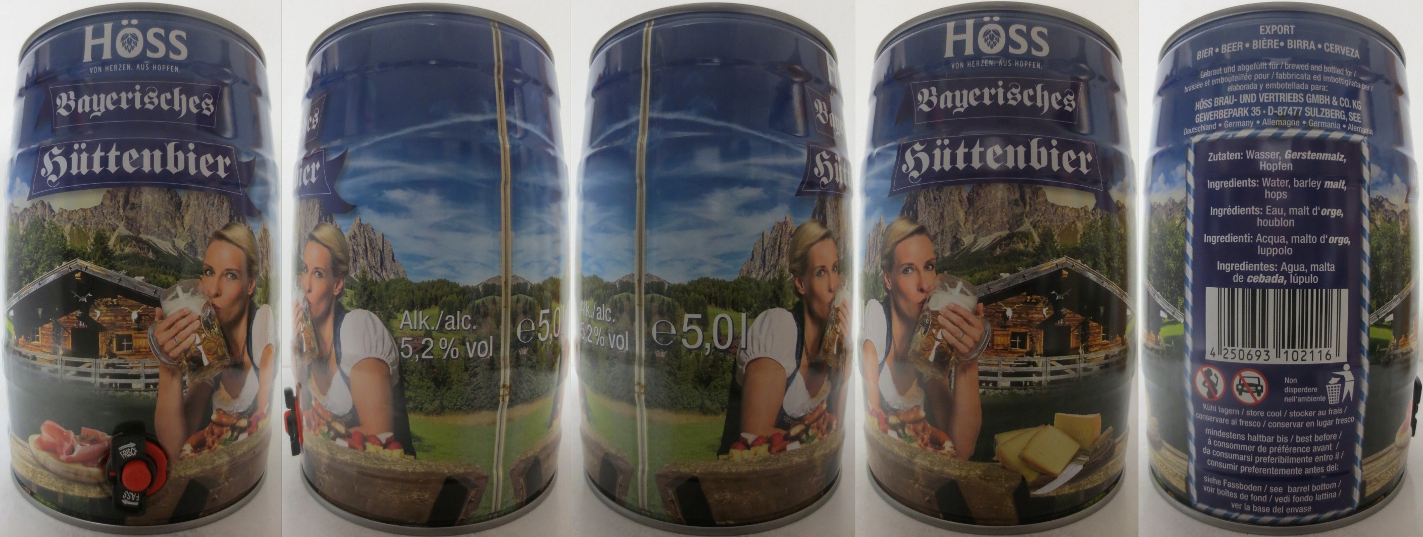 Höss Bayerisches Hüttenbier (5L) Nr.2 