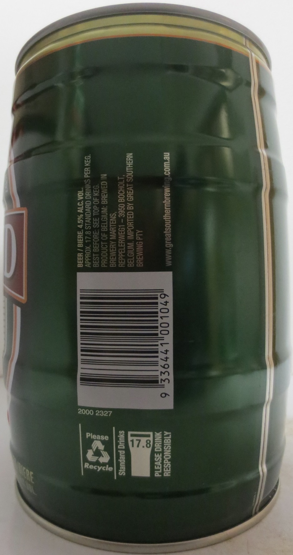 TOP END Export PREMIUM LAGER (5L) Nr.1 