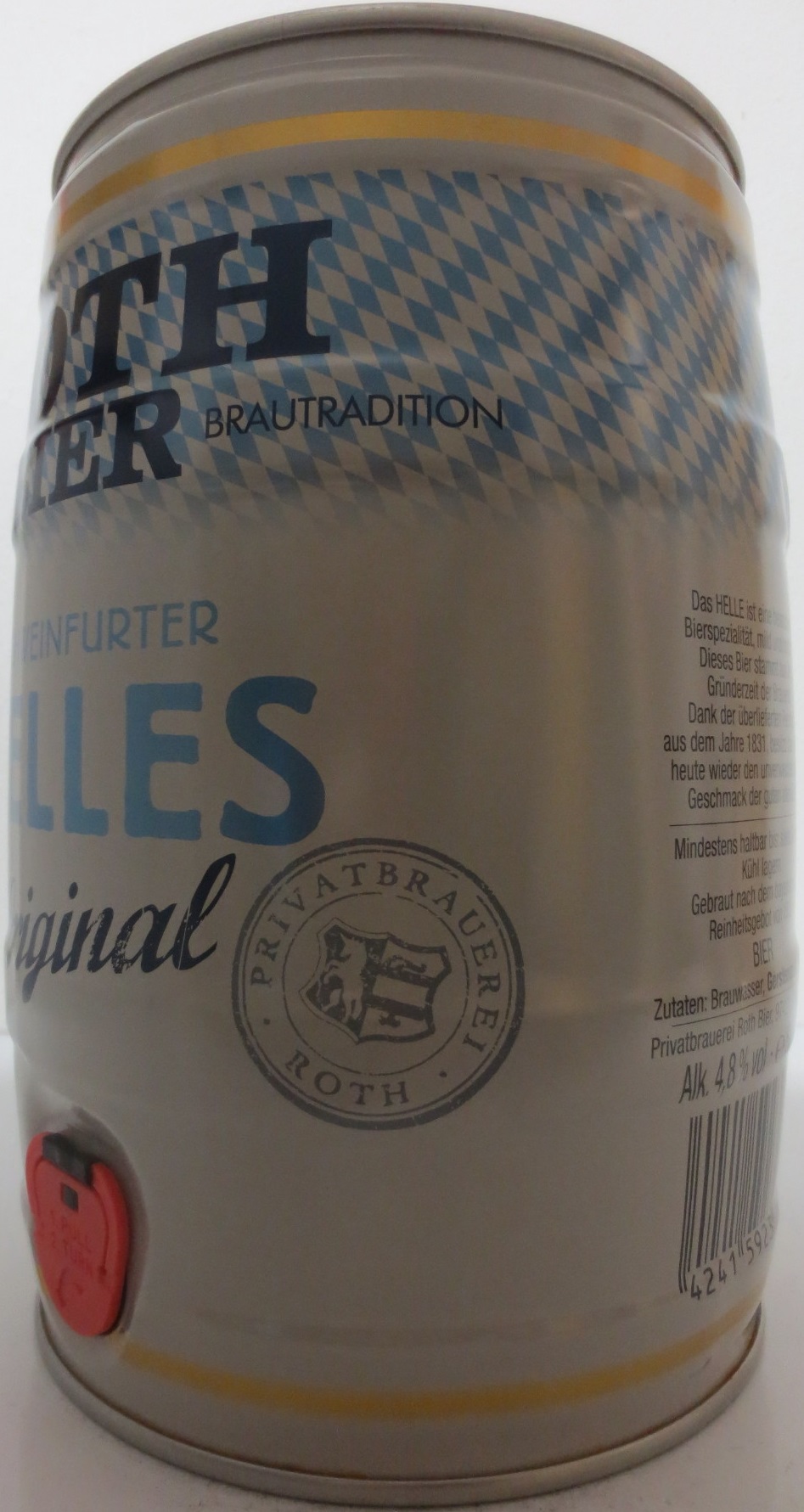 ROTH BIER SCHWEINFURTER HELLES DAS Original (5L) Nr.1 