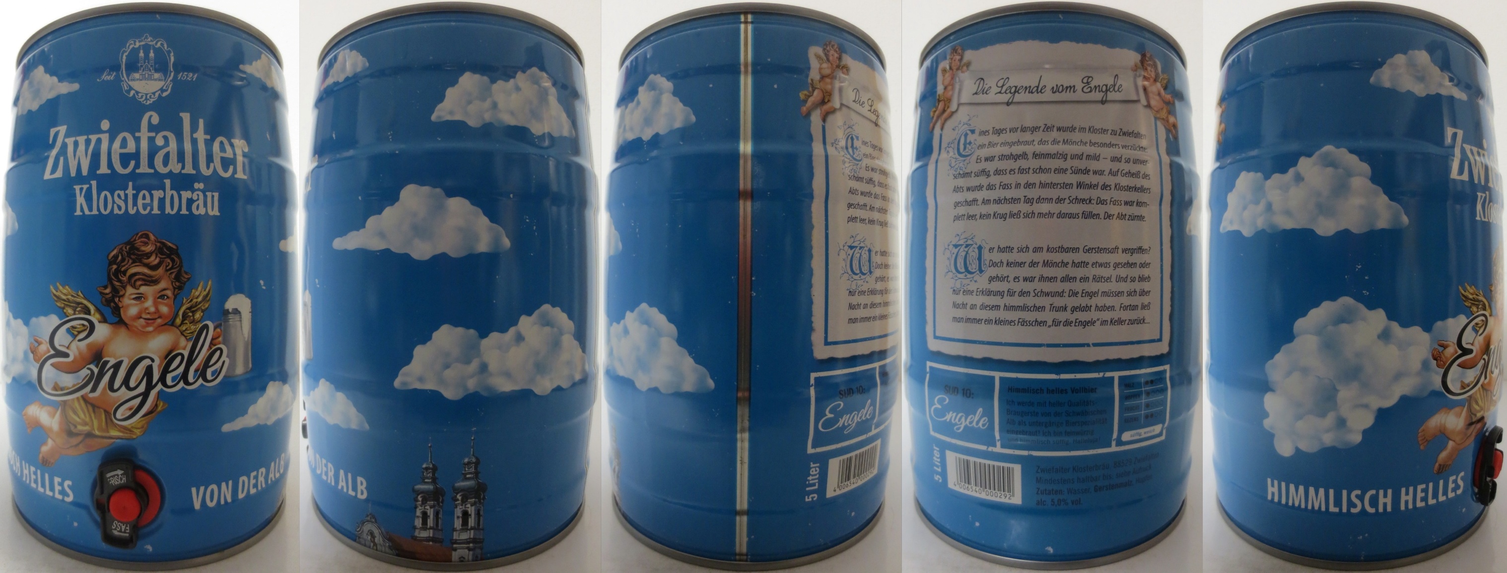 Zwiefalter Klosterbräu Engele (5L) Nr.1 