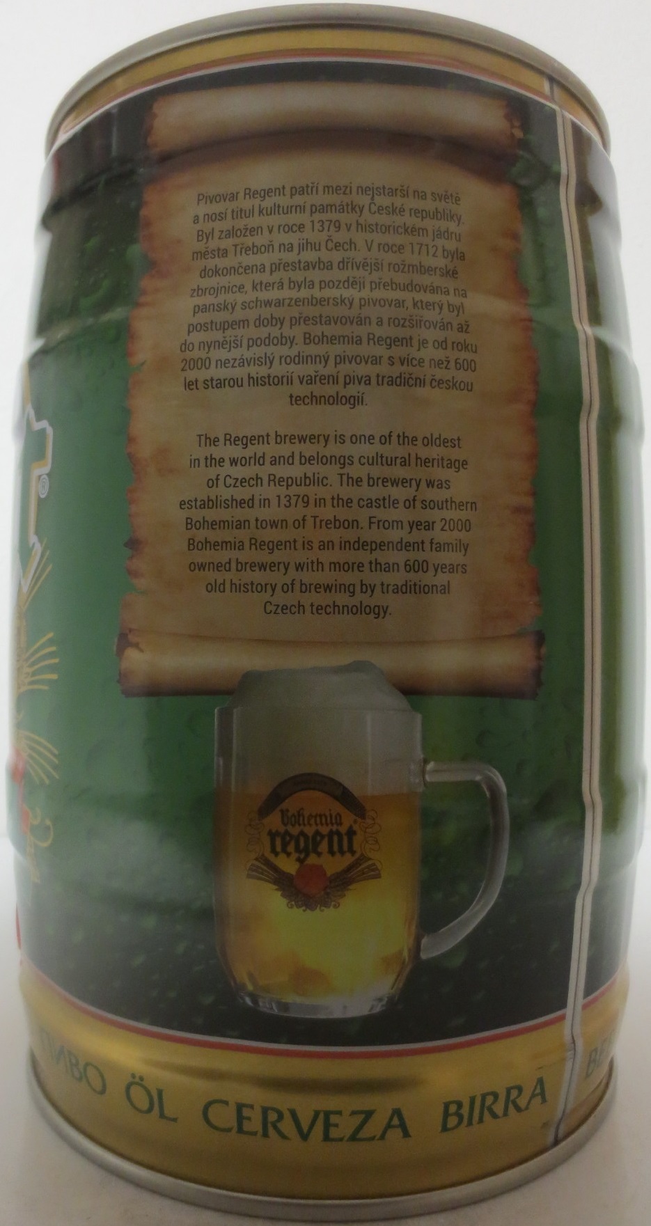 Bohemia regent Tradiční české pivo TŘEBOŇ (5L) č.2