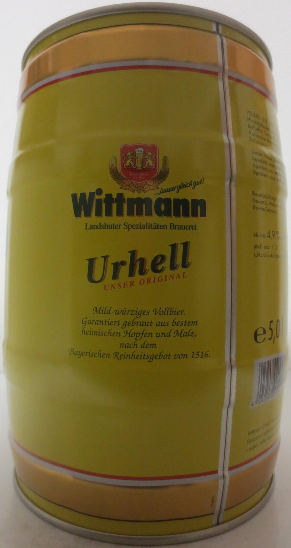 Wittmann Urhell UNSER ORIGINAL (5L) Nr.2 