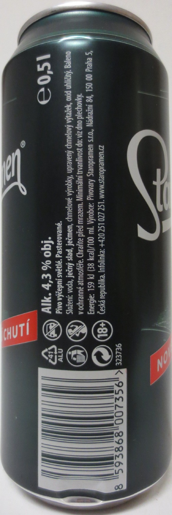 Staropramen 10 LEGENDÁRNÍ DESÍTKA NOVĚ S PLNĚJŠÍ CHUTÍ (50cl) (B/O) č.1