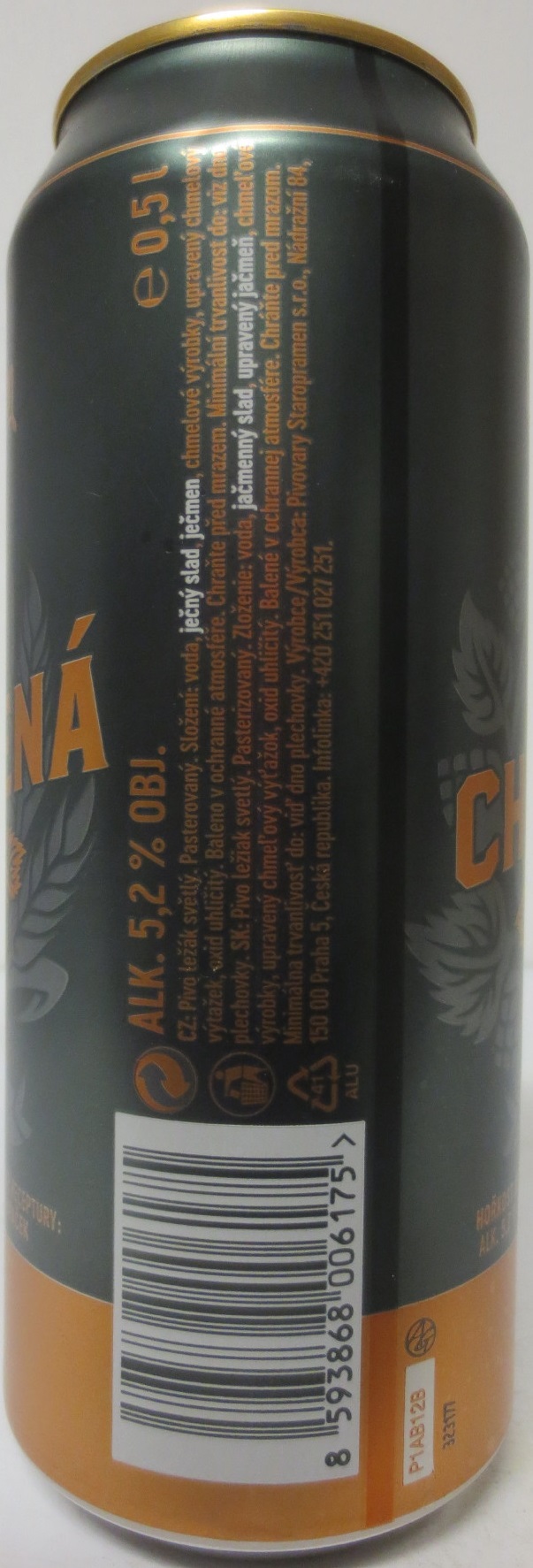 Staropramen EXTRA CHMELENÁ 12 (50cl) (B/O) č.1