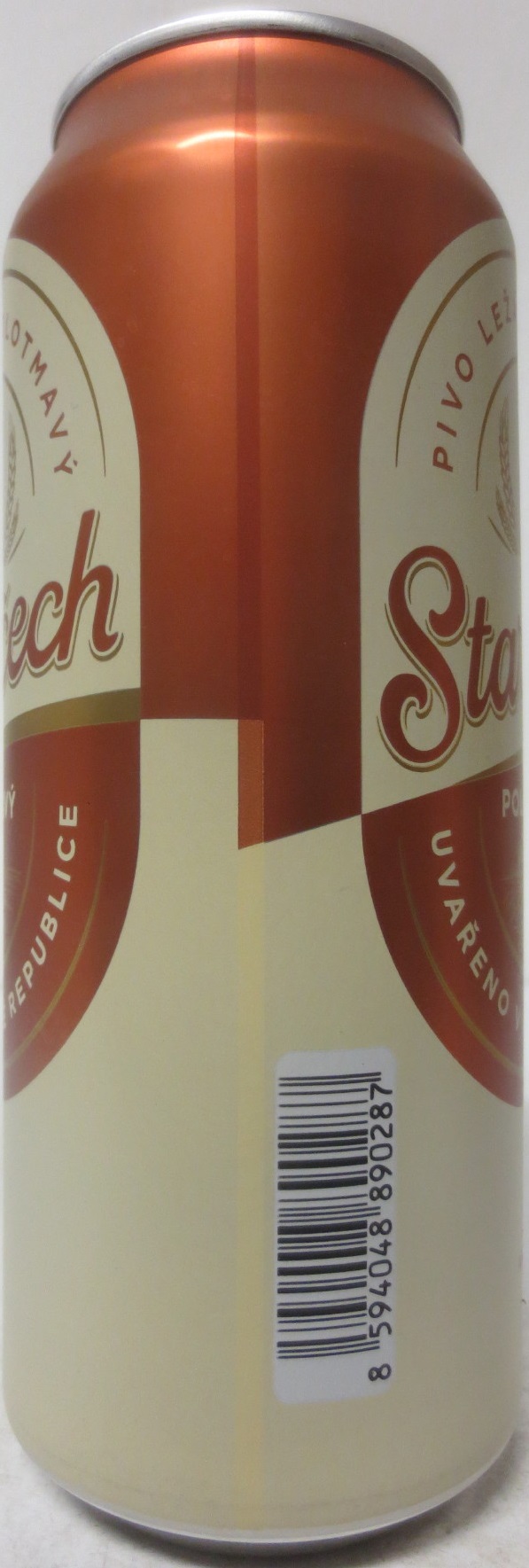 Staročech POLOTMAVÝ PIVO LEŽÁK POLOTMAVÝ (50cl) (B/O) č.3  