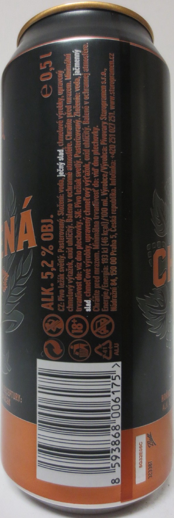 Staropramen EXTRA CHMELENÁ 12 (50cl) (B/O) č.2 