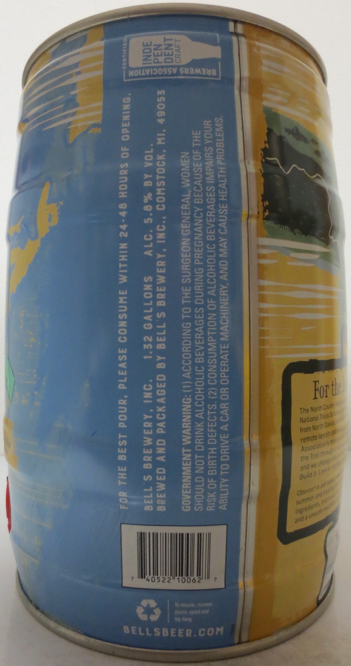 BELL´S OBERON ALE 2021 (5L) Nr.1 