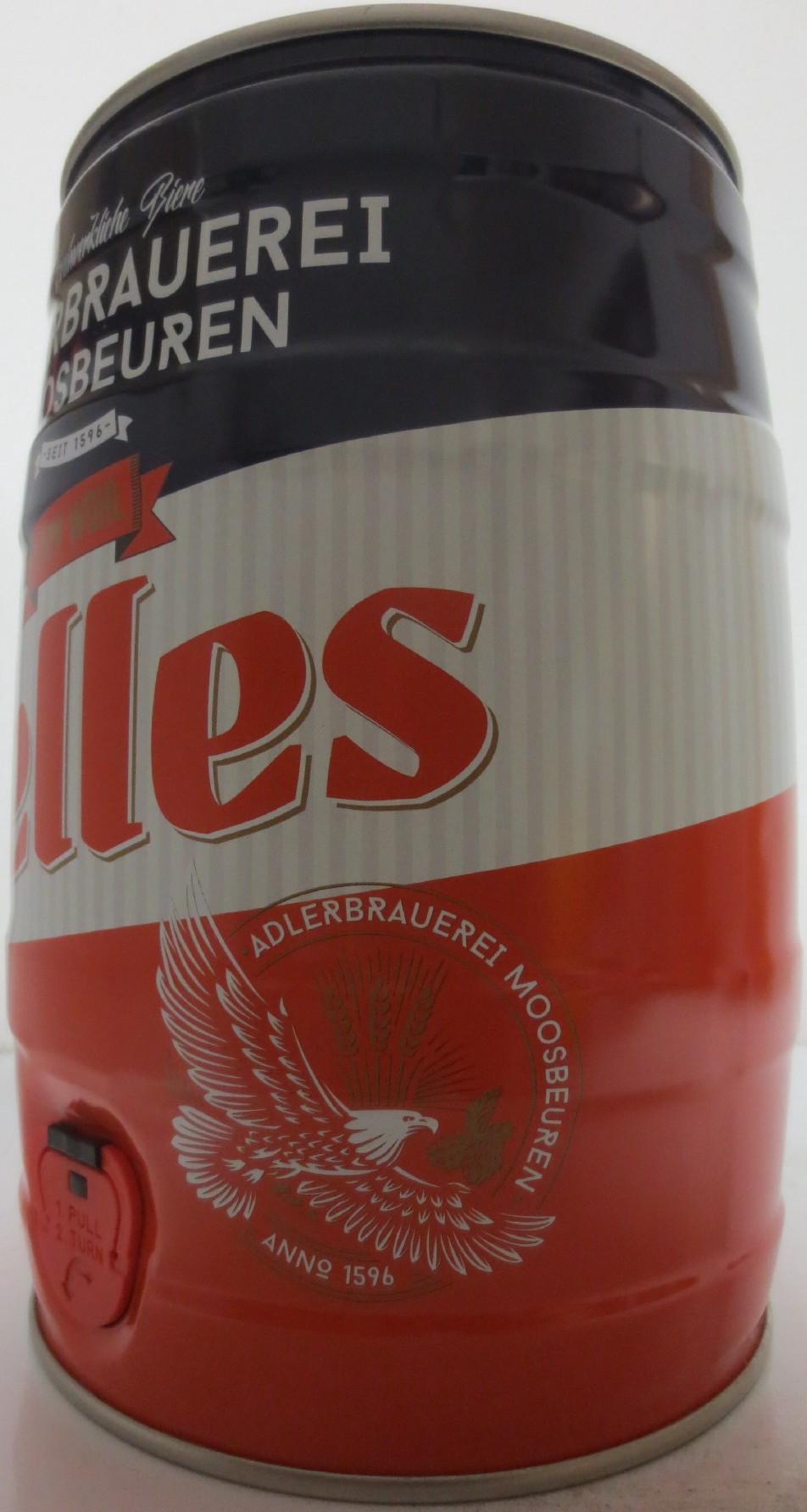 ADLERBRAUEREI MOOSBEUREN Helles (5L) Nr.1 