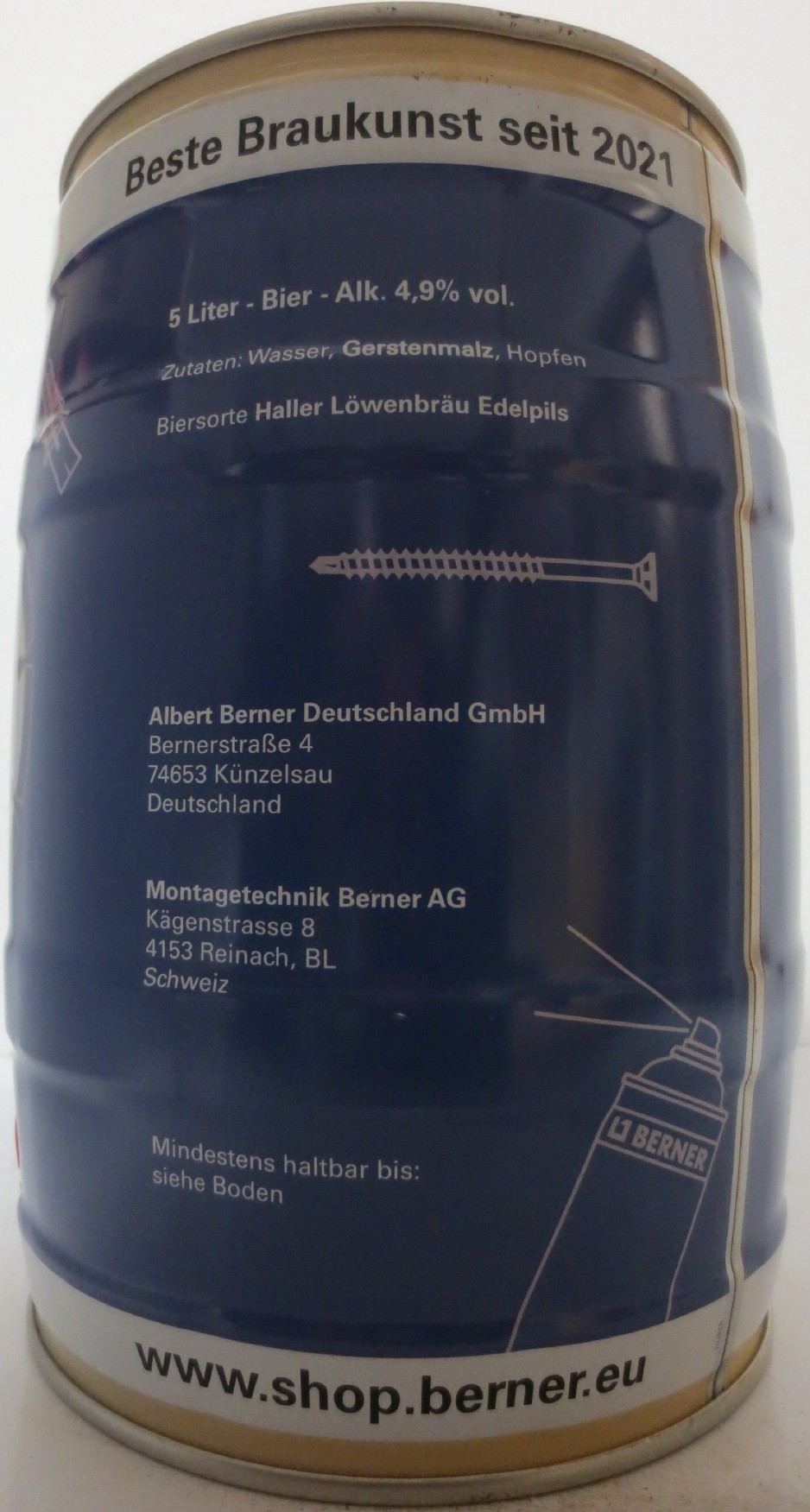 BERNER Mein BERNER EDELPILS (5L) Nr.1 