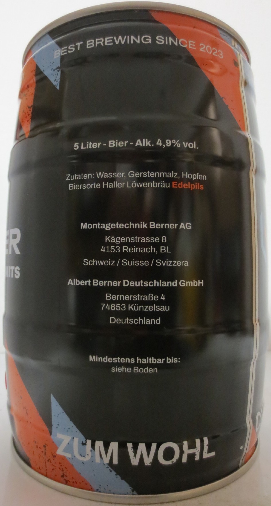 BERNER PUSHING THE LIMITS (5L) Nr.1 