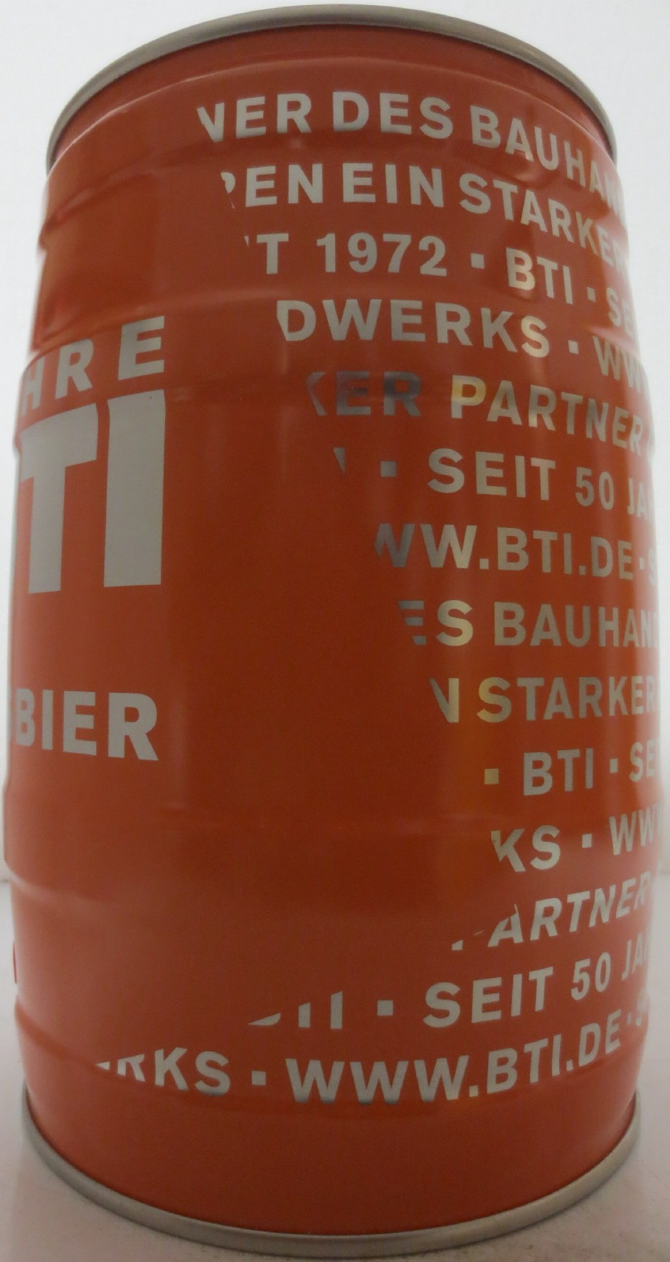 BTI 50 JAHRE JUBILÄUMS BIER (5L) Nr.1 