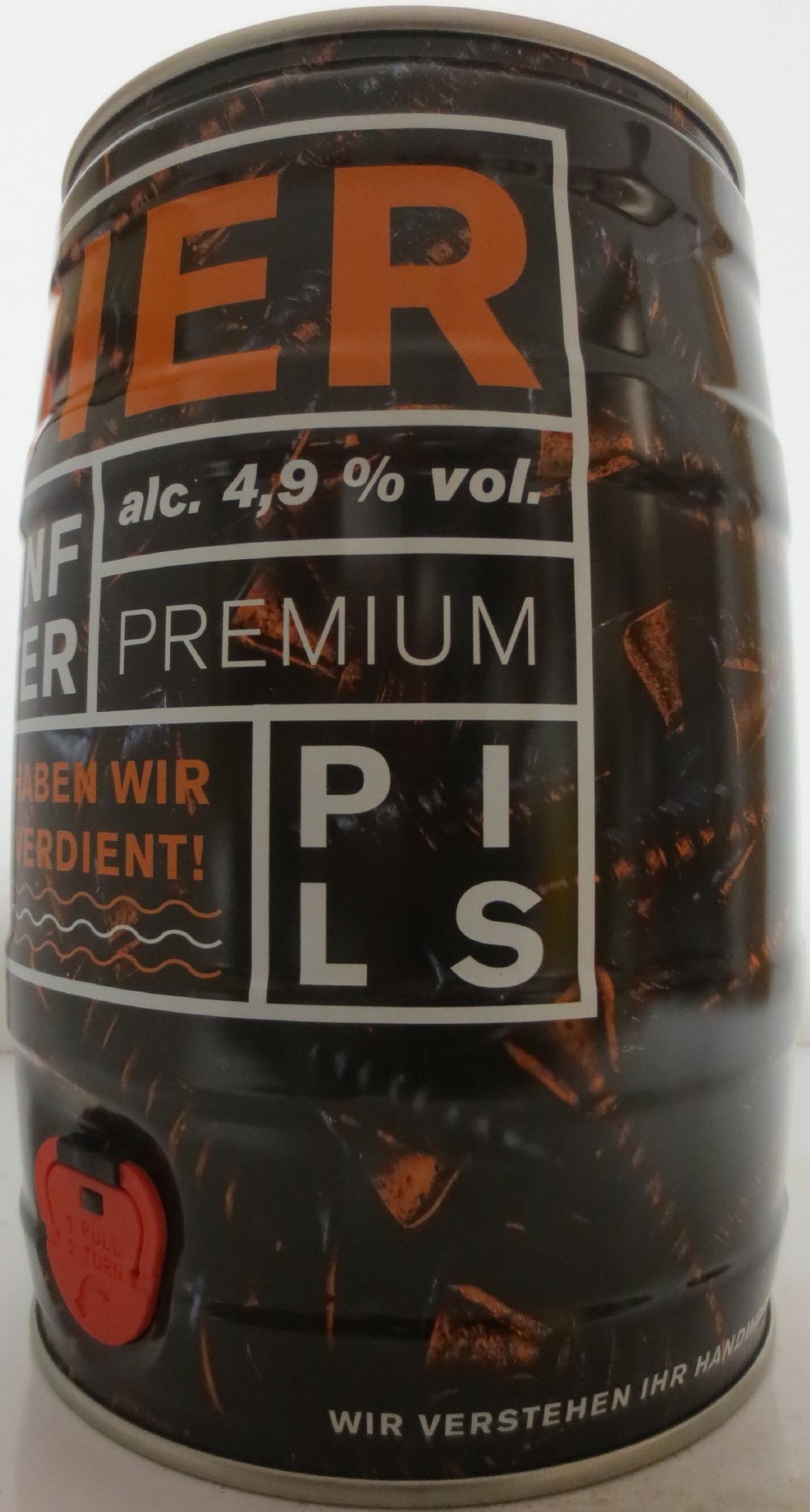 BTI BIER FÜNF LITER DAS HABEN WIR UNS VERDIENT! (5L) Nr.1