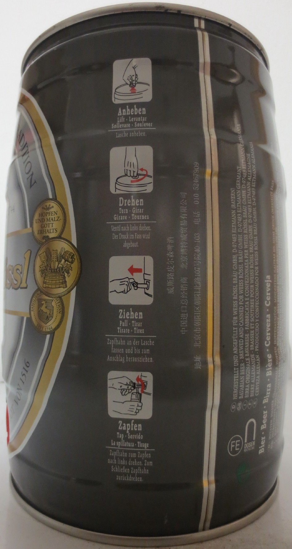 Weiss Rössl Pils (5L) Nr.1 