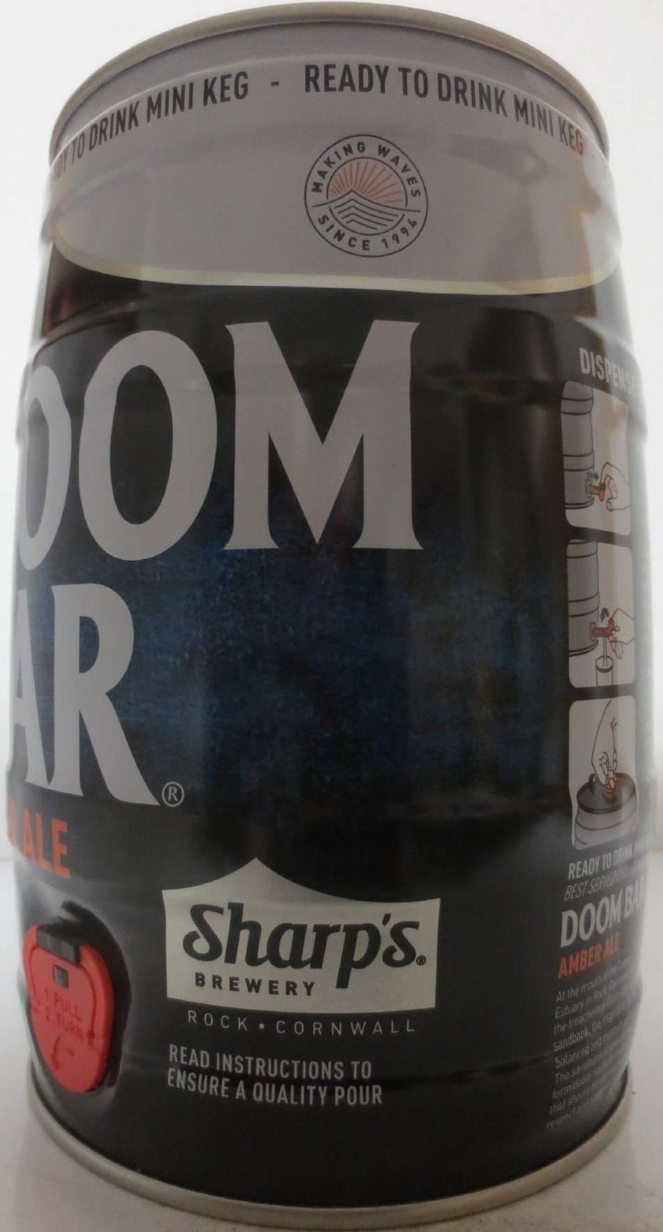 Sharp´s BREWERY DOOM BAR AMBER ALE (5L) Nr.1 