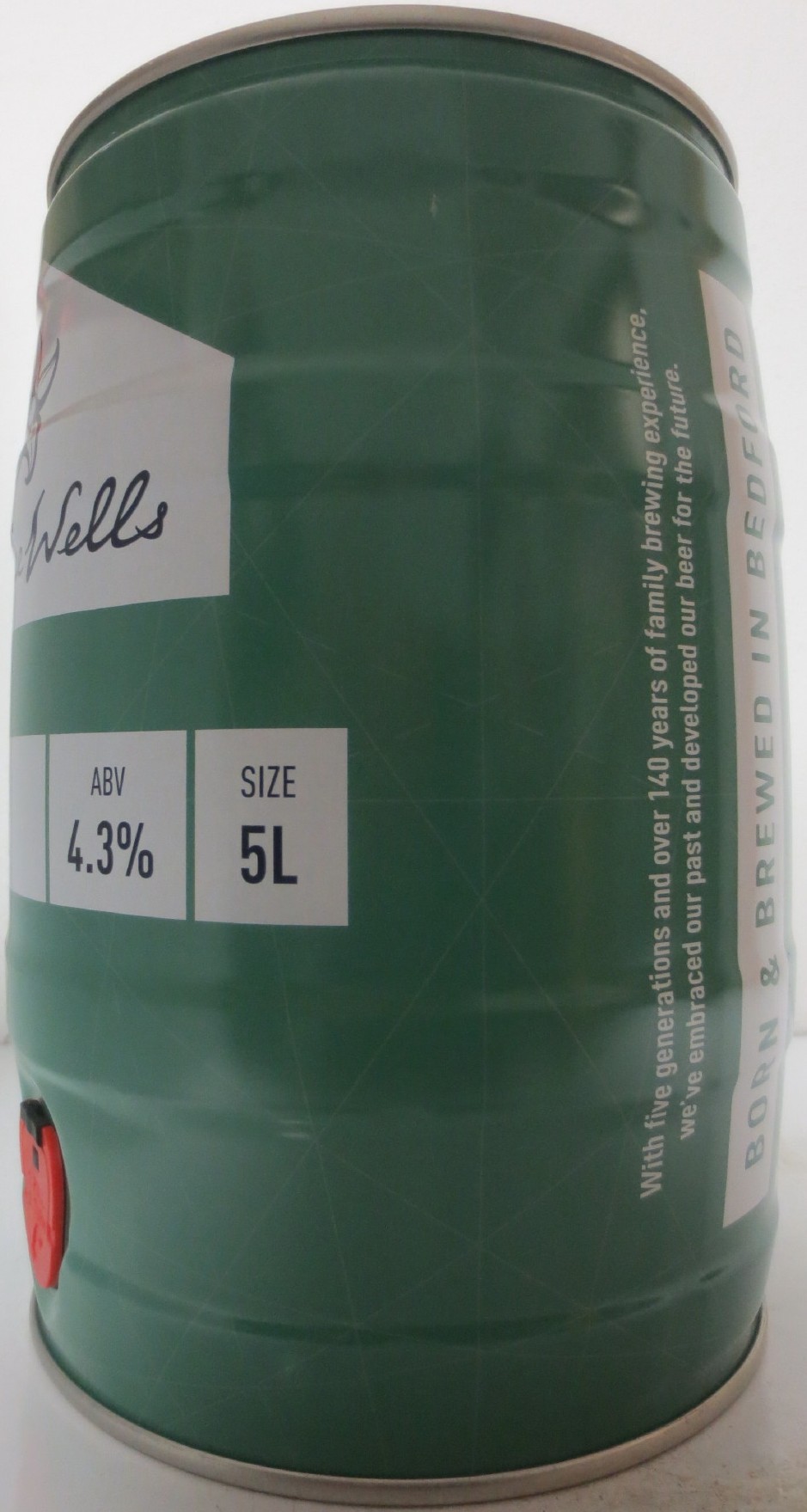 Charlie Wells BEER DNA AMBER ALE ABV 4.3% SIZE 5L (5L) Nr.1