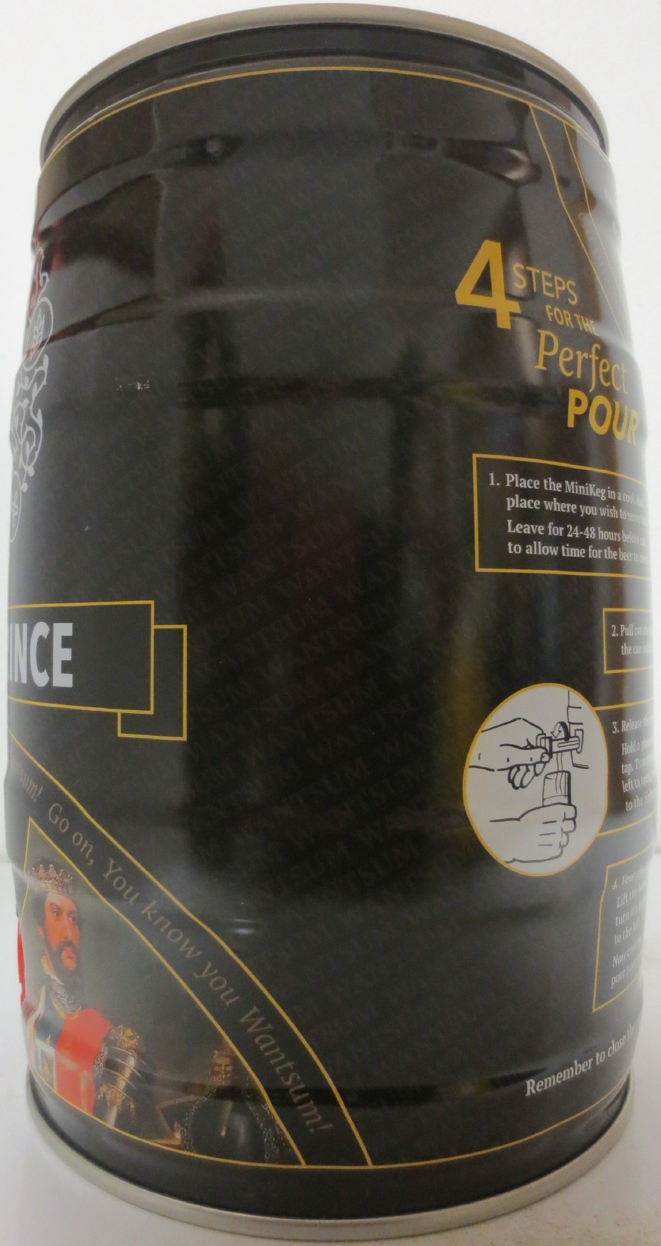 WANTSUM BLACK PRINCE Kent Mild ALC 3.9% VOL (5L) Nr.1