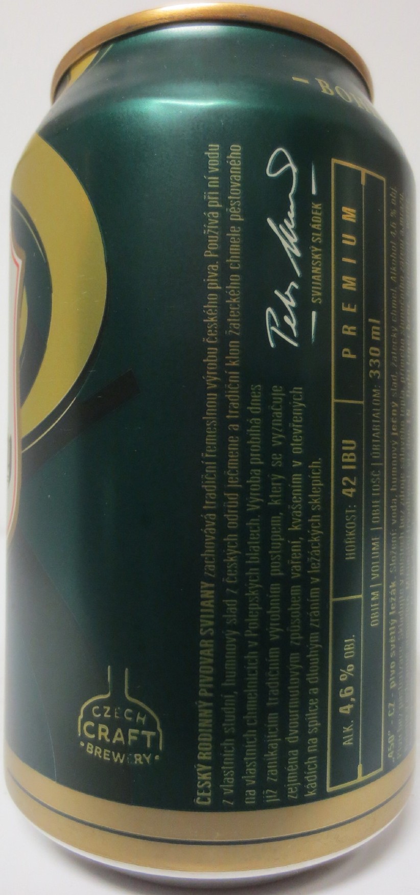 Svijany český rodinný pivo 1564 450 PREMIUM (33cl) (B/O) č.1