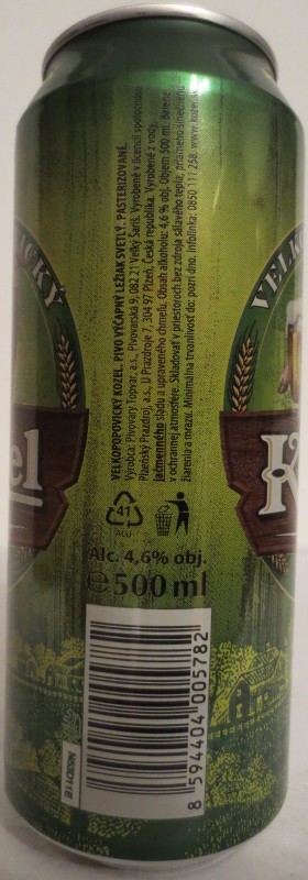 VELKOPOPOVICKÝ Kozel 1874 11% (SK) (50cl) (B/O) č.1 